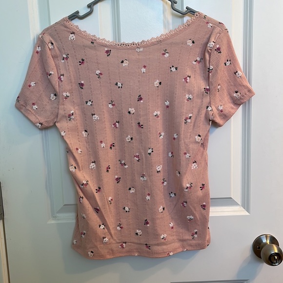 SO Pointelle Tee - Picture 2 of 4